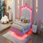 Charmante base de lit rembourrée avec caractéristiques avancées pour un sommeil de rêve-1908830803