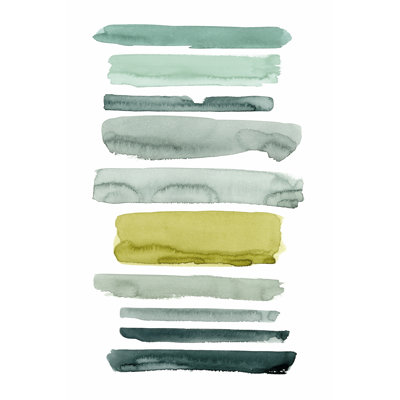 Sea Strokes II - Wrapped Canvas Painting