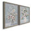 Magnolia Romance - Ensemble de 2 peintures sur toile encadrées-1128462299-1128462302