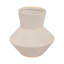 Vase contemporain en grès et en céramique avec un motif texturé sculptural et une silhouette courbée moderne pour une décoration élégante-2145170730