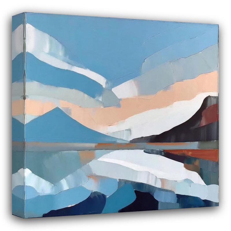 " Landscape 58 ", 24" H x 24" W