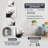 Fjorela Metal Wall Clock