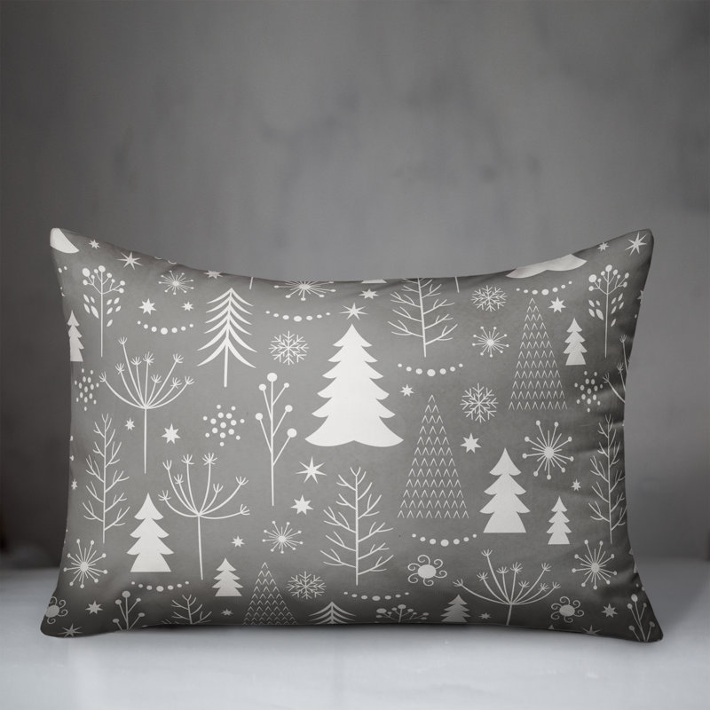 Abstract Reversible Throw Pillow