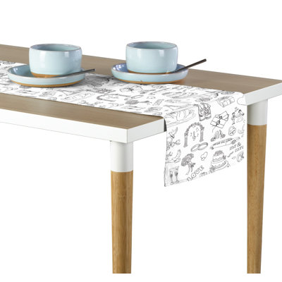 Eusebio Geometric Table Runner