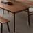 Beautiful Rectangular Dining Table For Home Use Walnut Solid Wood Dining Table-98773809