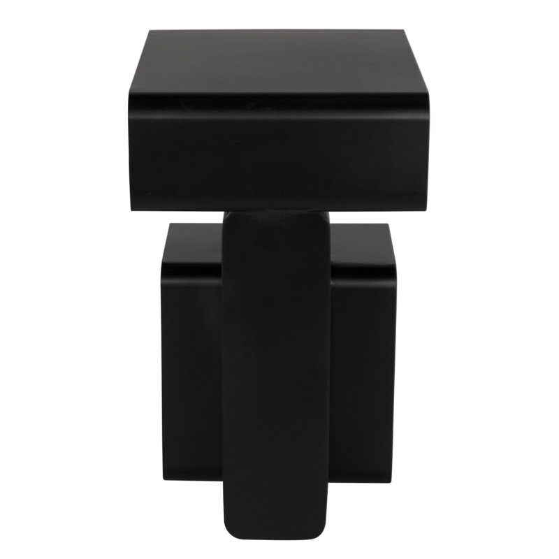 Danville End Table, Matte Black