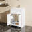 24" Sink Bathroom Vanity Laundry Cabinet Combo