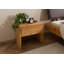 BALKENMÖBEL 50cm W Solid Wood Bedside Table