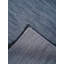 Tapis de corridor écologique en laine tissée à la main - 76 x 244 cm | Bleu Un Parfait pour le salon et la chambre-2051627596