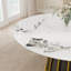 59.05" Modern Round Sintered Stone Dining Table-1885293355