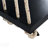 Acacia Wood Patio Swing Chair With Cushion And Pillows, 10.8Ft Hemp Ropes For Garden, Backyard, Lawn, Black-431893123-431893122