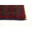 Tapis décoratif en laine rouge de conception unique 6 pi 4 po X 9 pi 9 po noué à la main New Age