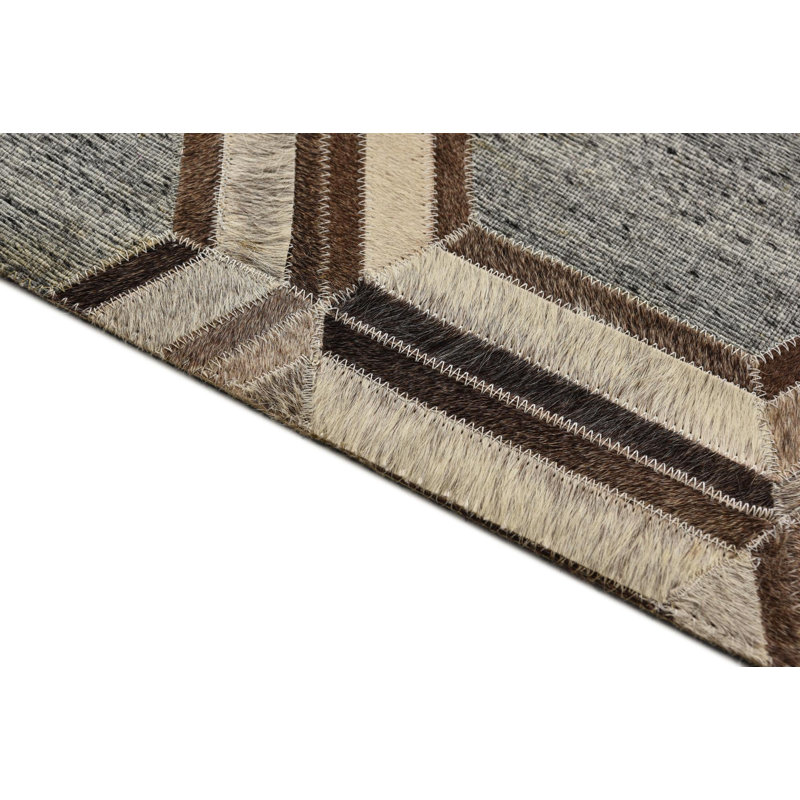Tapis gris Ortega