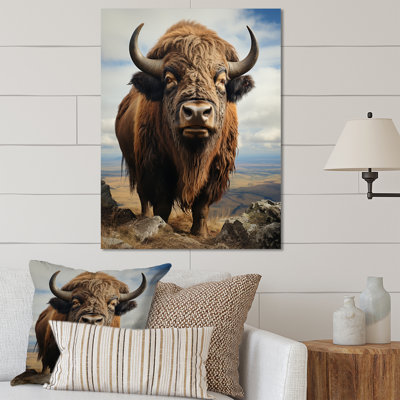 " Bison Bold And Free "