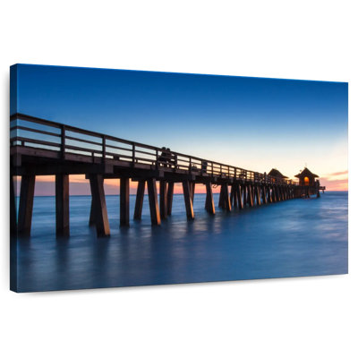 Naples beach pier Aletra