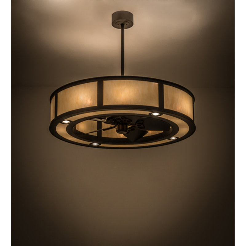 Smythe Craftsman Downrod Ceiling Fan