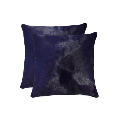  Cowhide Throw Pillow