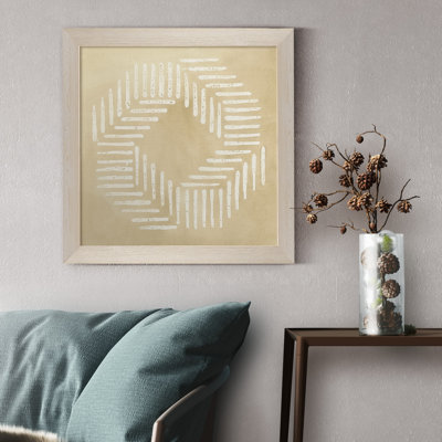 « Sand Stitch I », reproduction d’art sur toile encadrée
