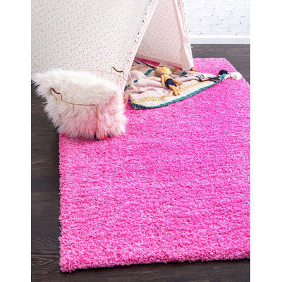 Tapis de zone rose Sybil