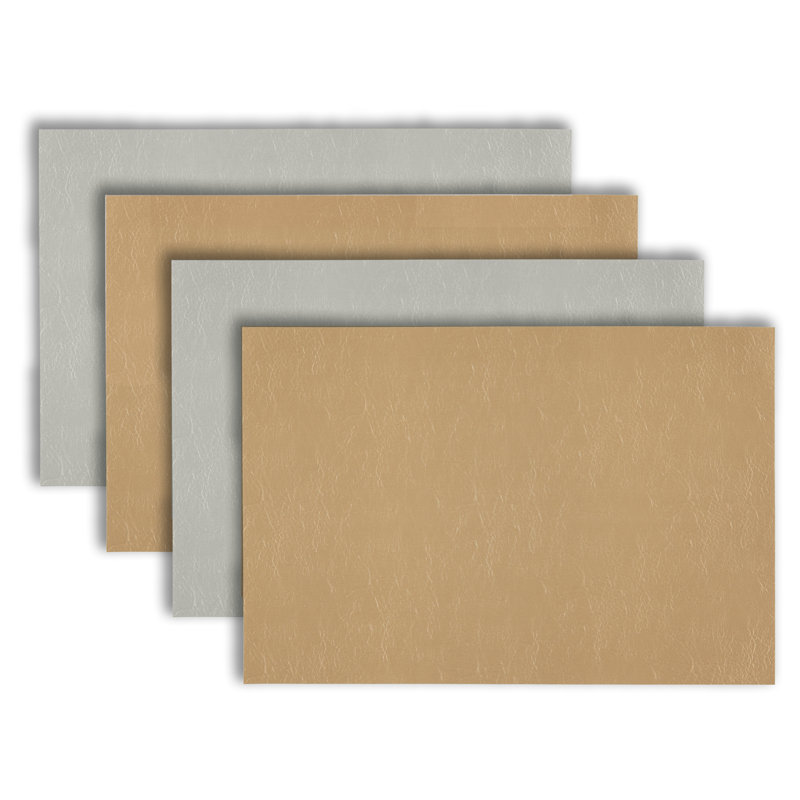 Ensemble de 4 napperons de table de salle à manger résistants à la chaleur de 12 po x 18 po pour 4 ensembles de cuisine et de salle à manger de style campagnard, bohème et moderne Facile à nettoyer, durable et élégant