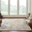 Hand Knotted Abstract Area Rug in Blue/Tan-42901091