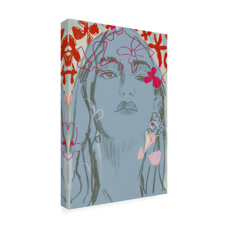 Œuvre d'art sur toile, Bachelor Tubate no 18, H 19 po x l 12 po