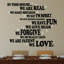 Text & Numbers Non-Wall Damaging Wall Decal