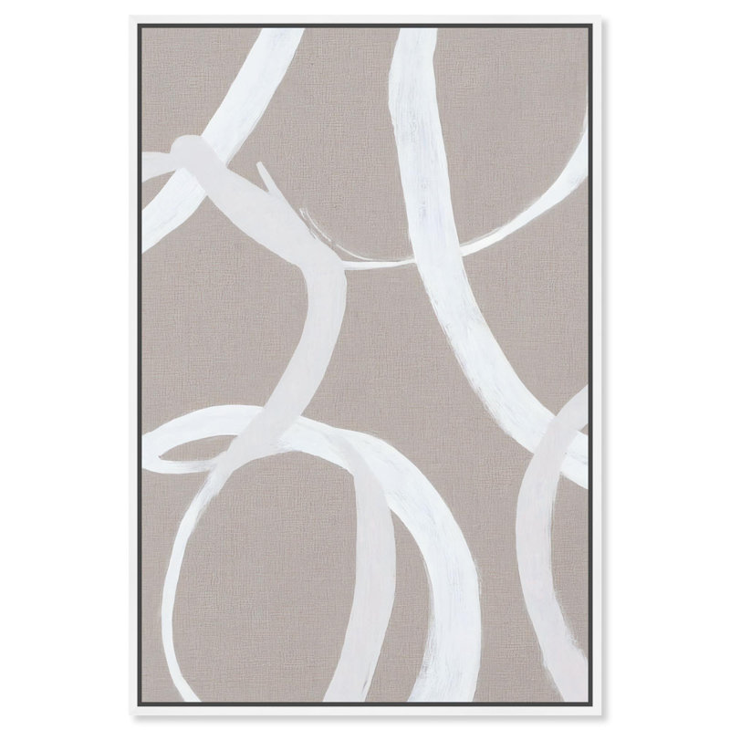 Reproduction d'art sur toile «Unbroken Loop» par Art Remedy, cadre blanc, 10 x 15, Cadre blanc, H 16 po x l 11 po
