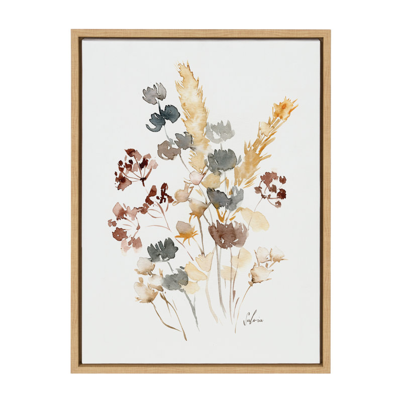 «Wild Salvia» par Sara Berrenson, reproduction d'art sur toile encadrée