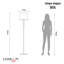 Sachso 174cm Traditional Floor Lamp-537253601-561775457