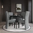 5 Pieces Dining Set With Round Table