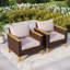 Premium All-Weather Wicker Outdoor Lounge Chair-2090889419