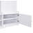 79.1''Wide Modern Hall Tree With Shoe Storage, 4-In-1 Entryway Bench With 8 Cubbies, 7 Coat Hooks & Adjustable Shelf For Hallway, Living Room, White-1440320081