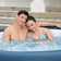 Bestway Milan SaluSpa 6 Person Inflatable Hot Tub with 140 AirJets & App Control