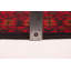 Tapis bleu marine / rouge Teimani 4 pi 2 po x 7 pi 0 po