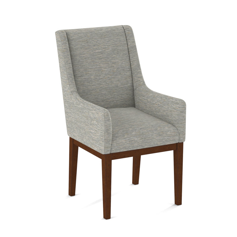 Upholstered Arm Chair, 61555-75, Espresso