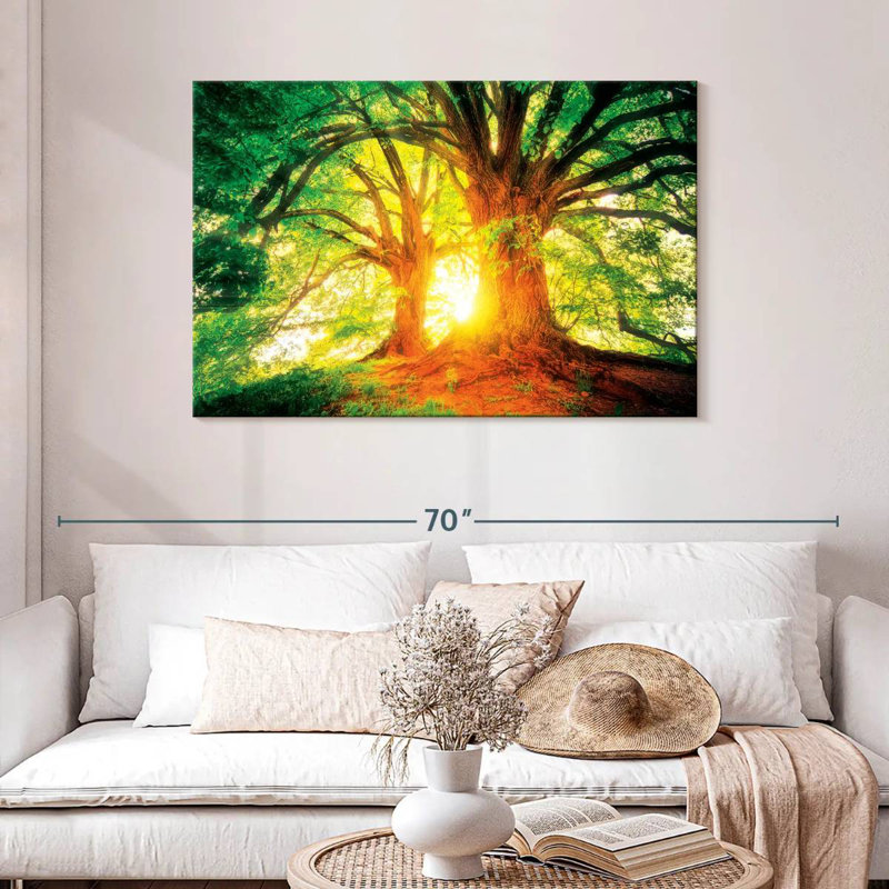 Harnek Old Oak Trees, 30" H x 45" W