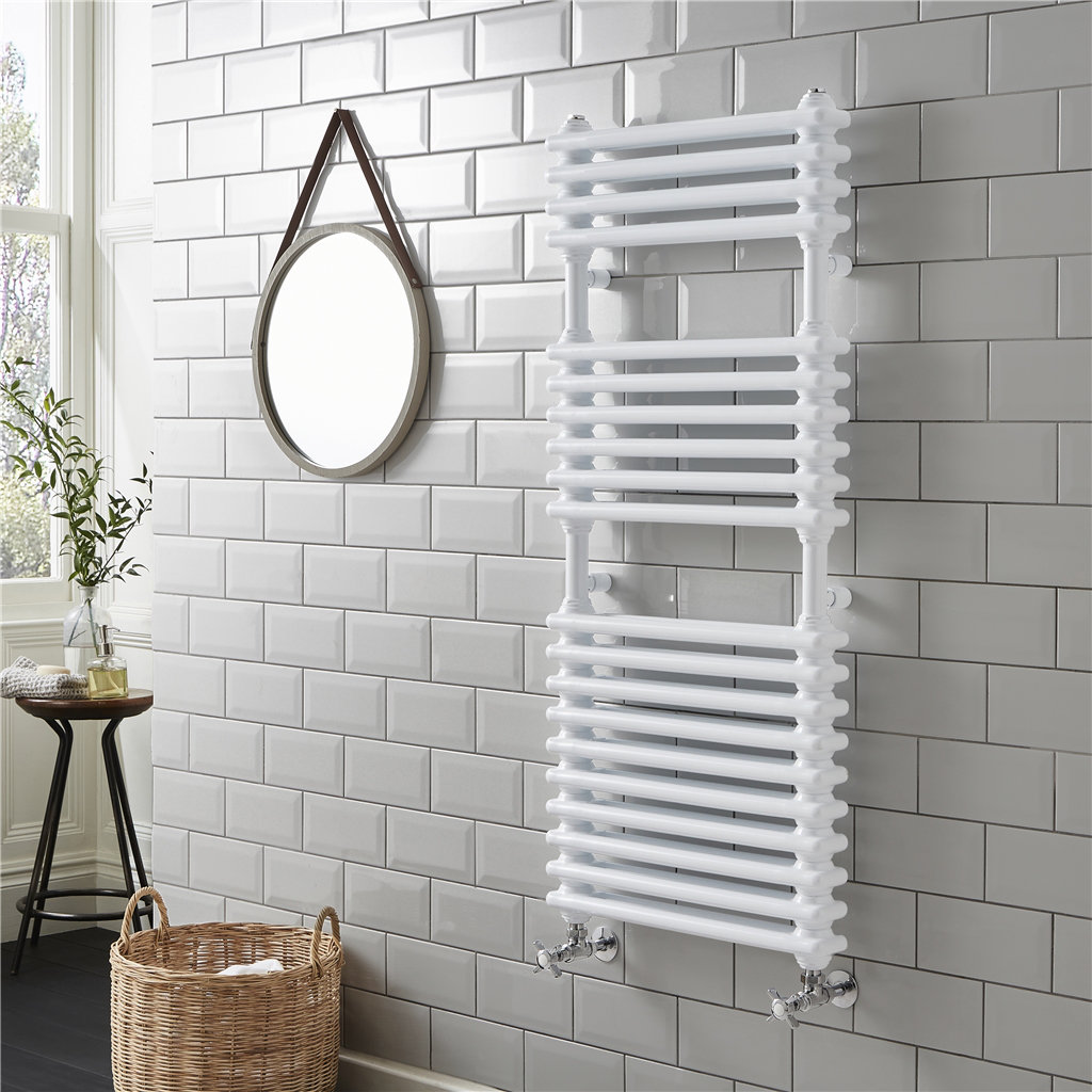 Clifton Designer Towel Rail Water-Fed Heated Towel Rails