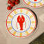 Set of 4  Lobster Dinner Plates