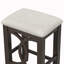 Ensemble de table de salle à manger 3 pièces à hauteur de comptoir avec port USB-1594646961-1594646963
