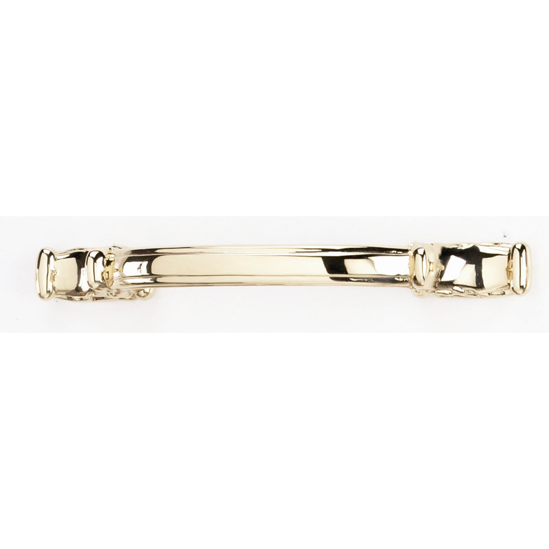 Ornate Arch Pull, Polished Brass