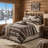 Wooded River Lazy Lodge - Coverlet - Full/Queen - 88x92, Lightweight Bed Cover for Rustic Lodge Bedroom-86648915