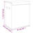 Foldable Laundry Hamper 20.1X13.6X23.2" Faux Linen Fabric