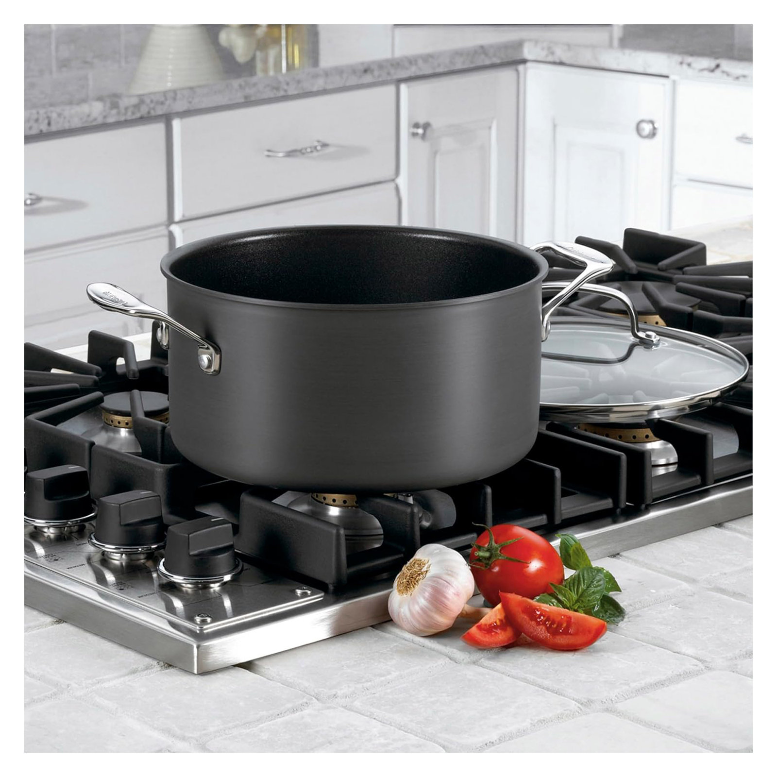 Cuisinart Chef's Classic 6 Quart Non-Stick Hard-Anodized Stockpot with Cover