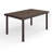 Martha Stewart Bedford 62" Outdoor Rattan Wicker Patio Table with Engineered Wood Top-109713832