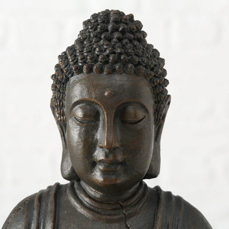 Hubertine Buddha Statue, 19.75"