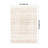 Large Area Rug 6 x 9 ft Anti-Skid and Tear-Resistant Floor Mat Modern Beige-1816218366