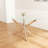 Living Room Rectangular Coffee Table With Metal Leg