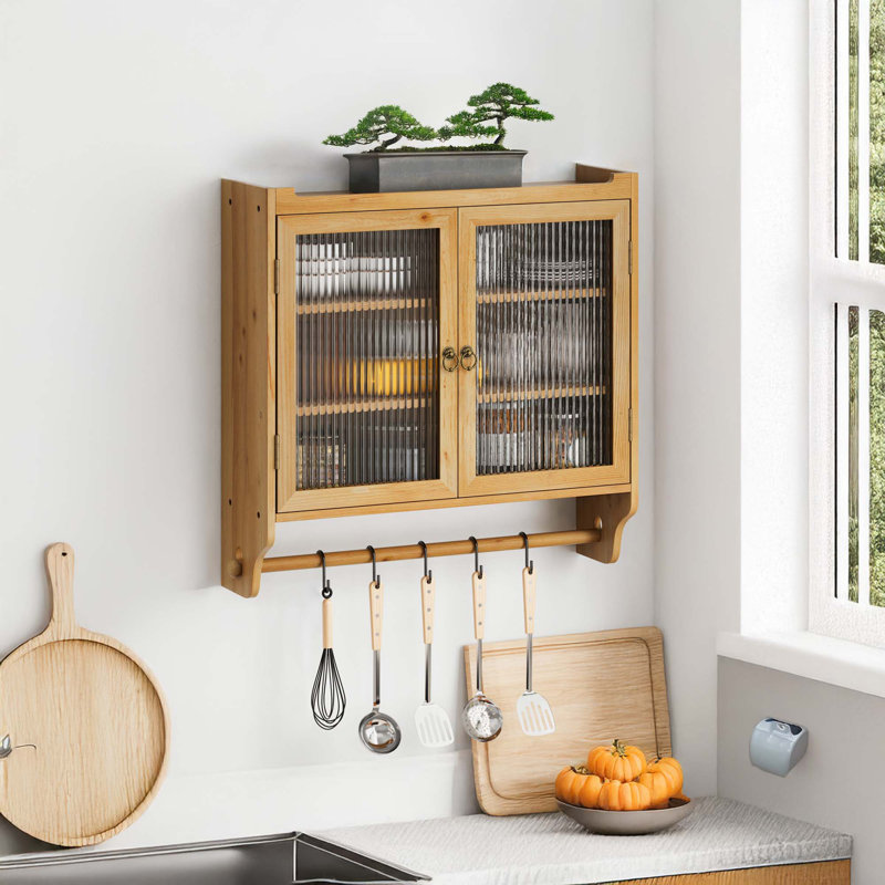 Armoire murale 24,8 po, Naturel