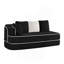 Left 2-Seater Sofa W/Pillows Teddy Fabric-592706893-592706881